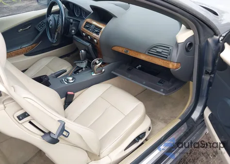 2004 BMW 645Ci z USA, uszkodzony, nr VIN WBAEK73444B320260